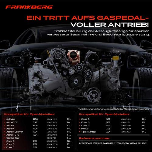 1x Drosselklappe Drosselklappenstutzen für Opel Astra H G L08 L48 Corsa C D F08 S07 Bild 1x Drosselklappe Drosselklappenstutzen für Opel Astra H G L08 L48 Corsa C D F08 S07