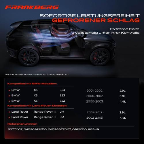 1x Klimakompressor für BMW X5 E53 Land Rover Range Rover III L322 3.0L 4.4L Bild 1x Klimakompressor für BMW X5 E53 Land Rover Range Rover III L322 3.0L 4.4L