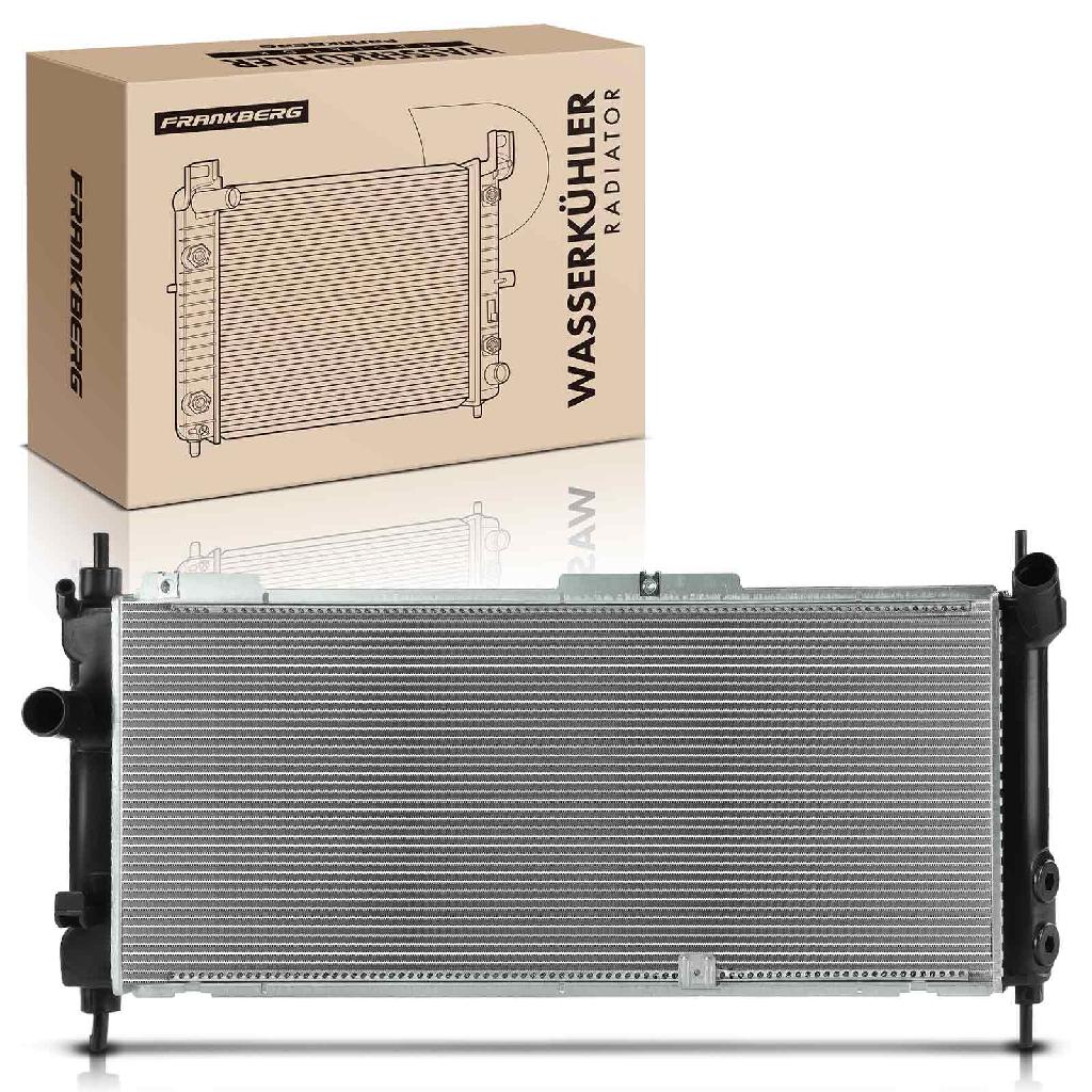 Frankberg 1x Kühler Wasserkühler Motorkühler für Opel Corsa B Caravan Tigra S93 1.2L 1.4L 1.6L