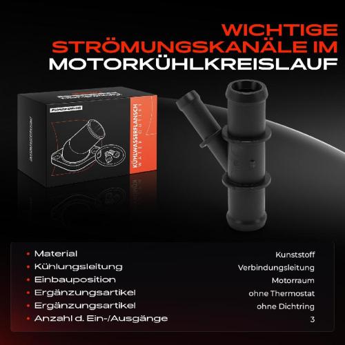 1x Kühlmittelflansch Wasserauslass für VW Polo Passat Touran Audi A3 Q3 Skoda Karoq Bild 1x Kühlmittelflansch Wasserauslass für VW Polo Passat Touran Audi A3 Q3 Skoda Karoq