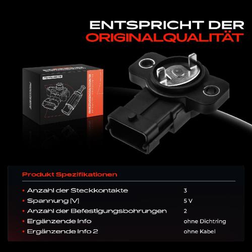 1x Sensor Drosselklappenstellung für KIA Picanto SA 1.0L 1.1L Bild 1x Sensor Drosselklappenstellung für KIA Picanto SA 1.0L 1.1L