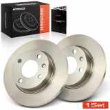 Frankberg 2x Bremsscheiben Vorderachse für VW Caddy Skoda Favorit Forman Pick-up Felicia I Kombi II 1994-2001