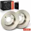 Frankberg 2x Bremsscheiben Vorderachse für VW Caddy Skoda Favorit Forman Pick-up Felicia I Kombi II 1994-2001 Bild Frankberg 2x Bremsscheiben Vorderachse für VW Caddy Skoda Favorit Forman Pick-up Felicia I Kombi II 1994-2001