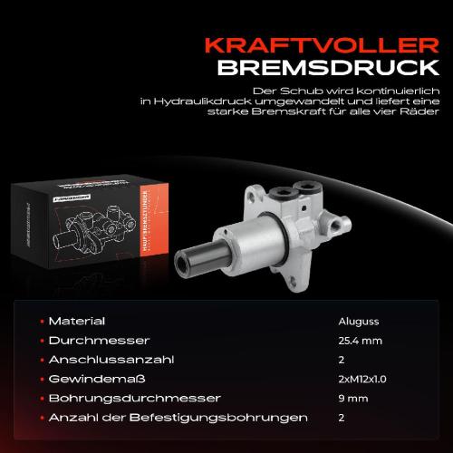 1x Hauptbremszylinder Bremszylinder für Mercedes-Benz W220 Coupe C215 55 63 280-600 Bild 1x Hauptbremszylinder Bremszylinder für Mercedes-Benz W220 Coupe C215 55 63 280-600