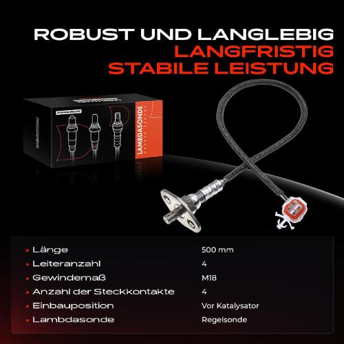 1x Lambdasonde Regelsonde Vor Katalysator für Toyota 4 Runner Hilux V MR 2 I Celica Bild 1x Lambdasonde Regelsonde Vor Katalysator für Toyota 4 Runner Hilux V MR 2 I Celica