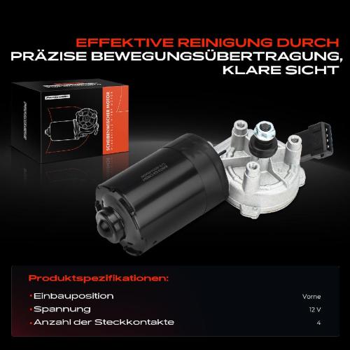 1x Wischermotor Scheibenwischermotor Vorne für Peugeot 206 2D 2E/K 2A/C Bj ab 1998 Bild 1x Wischermotor Scheibenwischermotor Vorne für Peugeot 206 2D 2E/K 2A/C Bj ab 1998