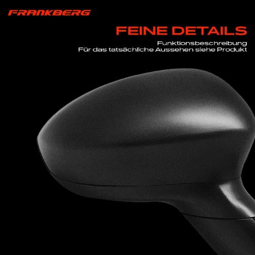 Frankberg 1x Außenspiegel Rechts für Fiat 500 312 500 C 500/595/695 500C/595C/695C Bj ab 2007 Bild Frankberg 1x Außenspiegel Rechts für Fiat 500 312 500 C 500/595/695 500C/595C/695C Bj ab 2007