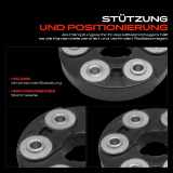 1x Gelenkscheibe Hardyscheibe Kardanwelle für Mercedes-Benz W176 W242 W246 C117 X117 C208