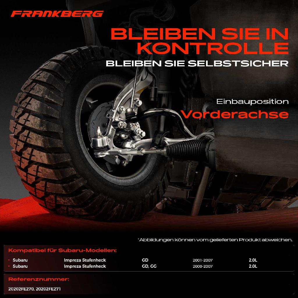 1x Querlenker Vorderachse für Subaru Impreza Stufenheck GD 2000-2007