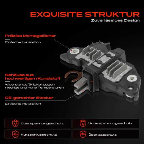 1x Lichtmaschinenregler Generatorregler für Toyota Camry Corolla Avensis T25 Yaris Bild 1x Lichtmaschinenregler Generatorregler für Toyota Camry Corolla Avensis T25 Yaris