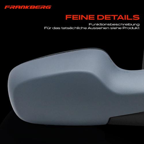 Frankberg 1x Außenspiegel Rechts für Renault Clio III Grandtour BR0/1 CR0/1 KR0/1 2005-2014 Bild Frankberg 1x Außenspiegel Rechts für Renault Clio III Grandtour BR0/1 CR0/1 KR0/1 2005-2014