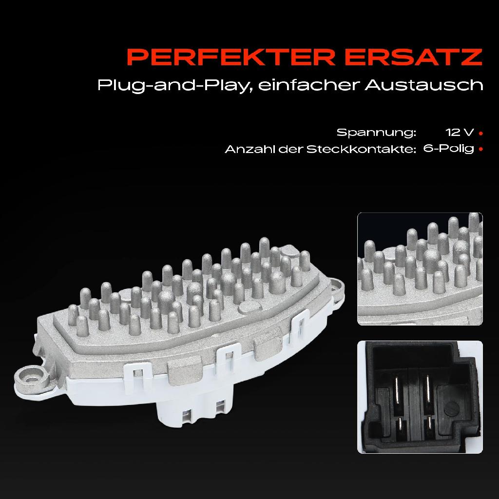 1x Widerstand Vorwiderstand Gebläsemotor für Mercedes-Benz W166 ML 300 ML 63