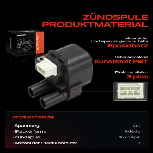 Frankberg 1x Zündmodul Zündspule für Renault Clio II Kangoo Express Megane I Cabriolet Coach Klasseic Scenic Bild Frankberg 1x Zündmodul Zündspule für Renault Clio II Kangoo Express Megane I Cabriolet Coach Klasseic Scenic
