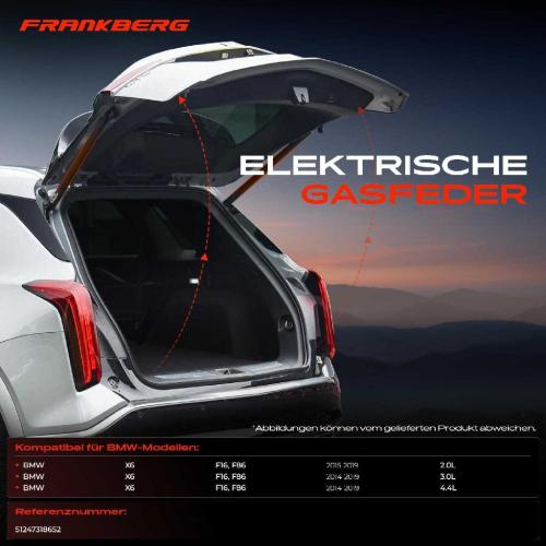 1x Gasfeder Elektrisch Heckklappe Hinten Rechts für BMW X6 F16 F86 2014-2019 Bild 1x Gasfeder Elektrisch Heckklappe Hinten Rechts für BMW X6 F16 F86 2014-2019