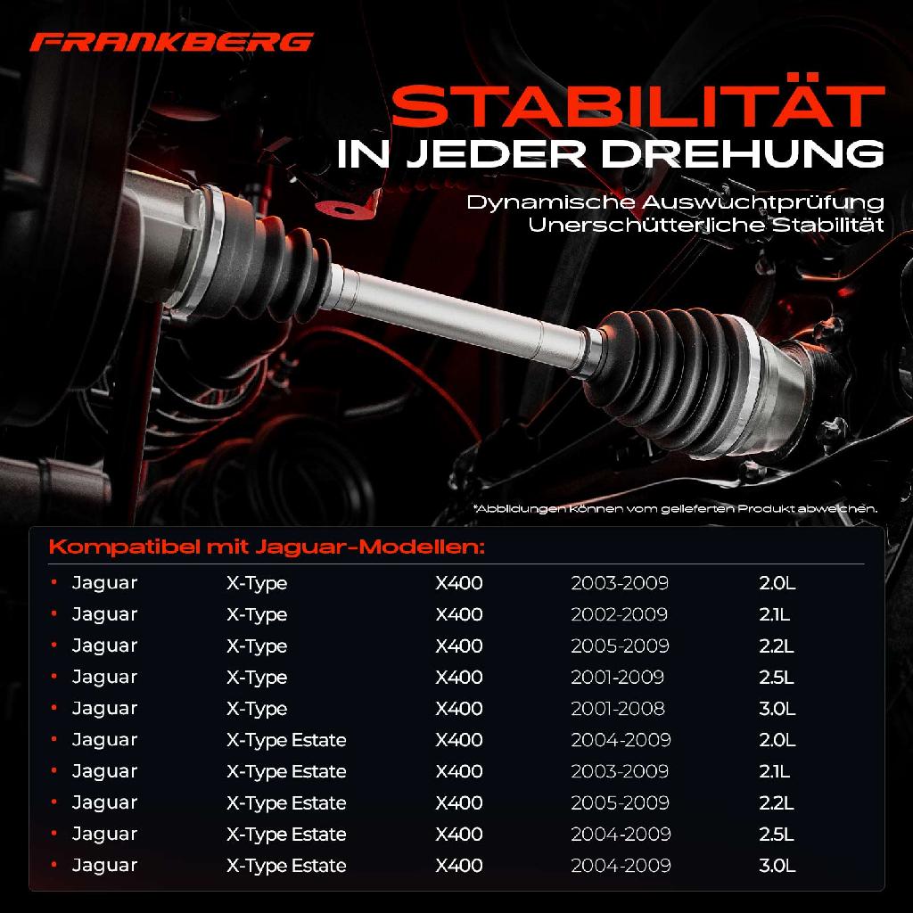 1x Antriebswelle Hinterachse Links für Jaguar X-Type ?? CF1 X400 01-09