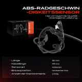 1x ABS Sensor Vorderachse links für Hyundai Grandeur Sonata IV V 2.2L 3.3L 2.0L 2.7L 2.4L 2004-2011