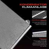 1x Kondensator Klimaanlage für Mercedes-Benz Sprinter B901 B902 B903 B904 2.1-2.9L