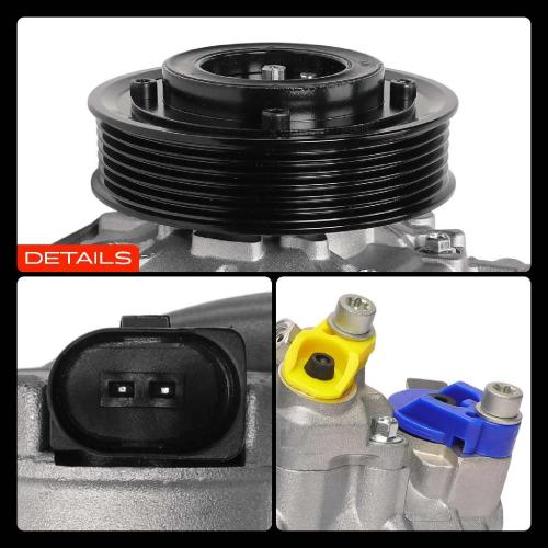 1x Klimakompressor für VW Golf Jetta Passat Audi A3 Skoda Octavia II Seat 2003-2018 Bild 1x Klimakompressor für VW Golf Jetta Passat Audi A3 Skoda Octavia II Seat 2003-2018