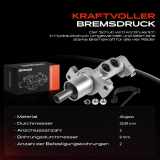 1x Hauptbremszylinder Bremszylinder für Citroën C5 III RD C6 TD Peugeot 407 508 I