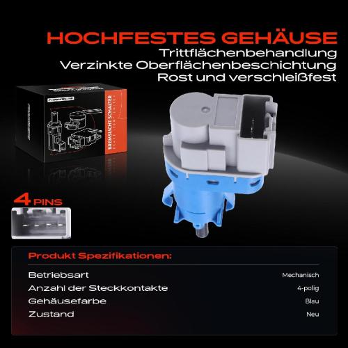 1x Bremslichtschalter für Mazda 2 3 Ford C S-Max Focus Fiesta Mondeo Ranger Transit Bild 1x Bremslichtschalter für Mazda 2 3 Ford C S-Max Focus Fiesta Mondeo Ranger Transit