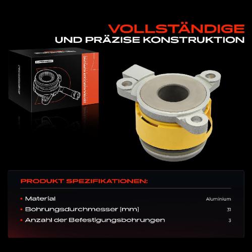 1x Zentralausrücker Kupplung für Toyota Auris E15 Corolla Urban Cruiser Verso Yaris Bild 1x Zentralausrücker Kupplung für Toyota Auris E15 Corolla Urban Cruiser Verso Yaris