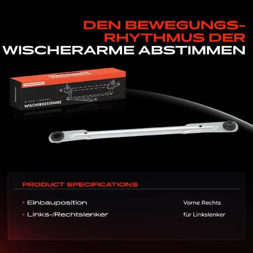 1x Wischergestänge Scheibenwischeraufnahme Vorne Rechts für Skoda Fabia II III Combi 542 545 Bild 1x Wischergestänge Scheibenwischeraufnahme Vorne Rechts für Skoda Fabia II III Combi 542 545