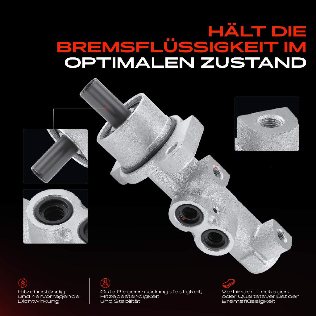 1x Hauptbremszylinder Bremszylinder für Opel Corsa C F08 F68 Combo Tigra Twintop
