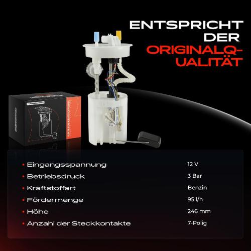 1x Kraftstoffpumpe für Chevrolet Matiz M200 M250 Spark 0.8L 1.0L Bj ab 2005 Bild 1x Kraftstoffpumpe für Chevrolet Matiz M200 M250 Spark 0.8L 1.0L Bj ab 2005