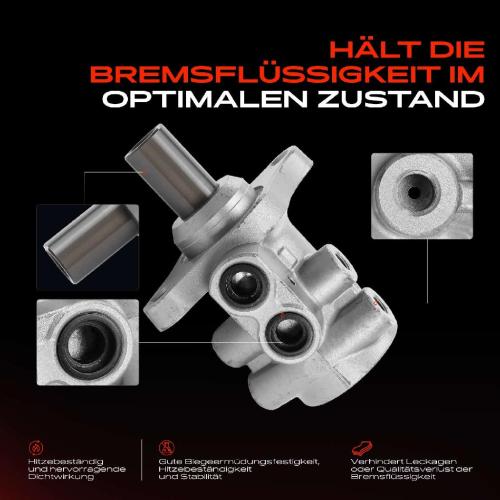 1x Hauptbremszylinder Bremszylinder für Peugeot 206 CC SW 2D 2E/K 2A/C Bild 1x Hauptbremszylinder Bremszylinder für Peugeot 206 CC SW 2D 2E/K 2A/C