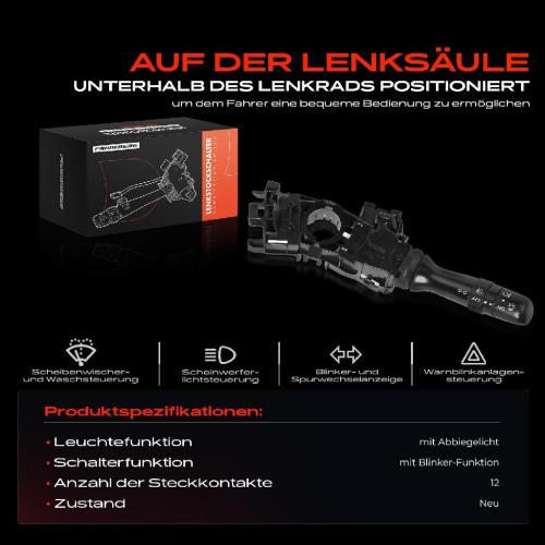 1x Kombischalter Lenkstockschalter für Citroën C1 PM PN Peugeot 107 Toyota Aygo Bild 1x Kombischalter Lenkstockschalter für Citroën C1 PM PN Peugeot 107 Toyota Aygo