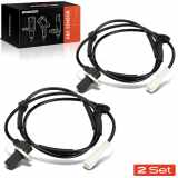 Frankberg 2x ABS Sensor Hinterachse beidseitig für Fiat Croma Lancia Thema SW 1.9L 2.0L 2.5L 3.0L 1986-1996