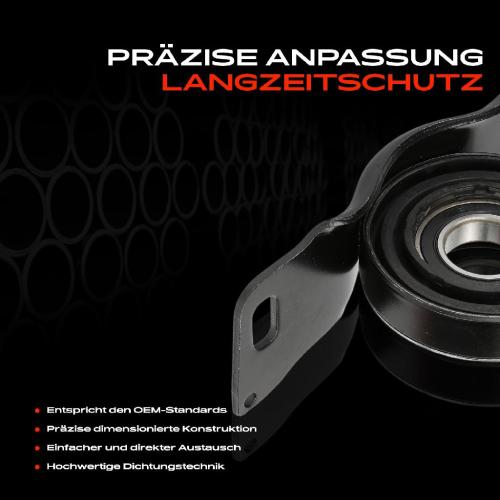 1x Lagerung Gelenkwelle Kardanwellenlager für VW Golf 5 Audi A3 8P1 Seat Altea XL Bild 1x Lagerung Gelenkwelle Kardanwellenlager für VW Golf 5 Audi A3 8P1 Seat Altea XL
