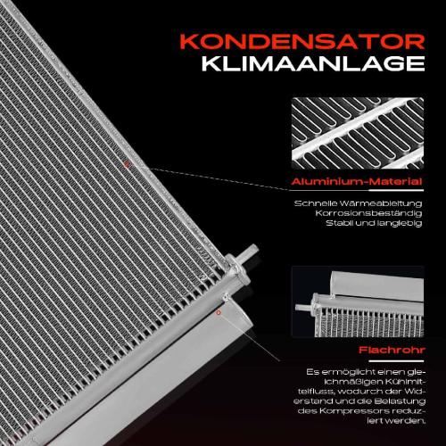 1x Kondensator Klimaanlage für Renault Laguna DT0/1 BT0/1 Latitude L70 Bild 1x Kondensator Klimaanlage für Renault Laguna DT0/1 BT0/1 Latitude L70