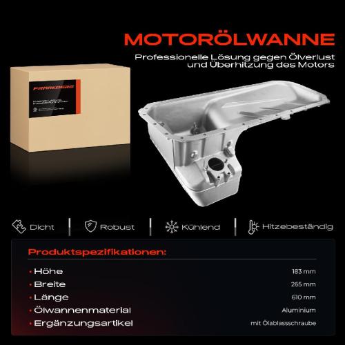 Frankberg 1x Ölwanne Motorölwanne für BMW 3er E30 325i 325e 325ix M3 1983-93 I6 2.3L 2.5L 2.7L Bild Frankberg 1x Ölwanne Motorölwanne für BMW 3er E30 325i 325e 325ix M3 1983-93 I6 2.3L 2.5L 2.7L