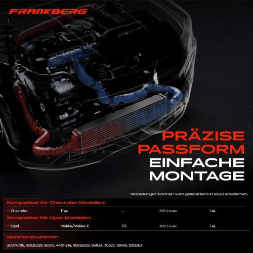 1x Ladeluftkühler Turbokühler für Opel Mokka X J13 Chevrolet Trax 1.4L Bild 1x Ladeluftkühler Turbokühler für Opel Mokka X J13 Chevrolet Trax 1.4L