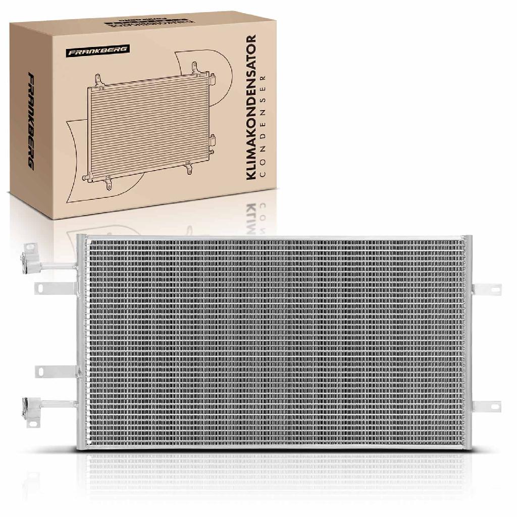 Frankberg 1x Kondensator Klimaanlage für Nissan Primastar X83 Opel Vivaro Renault Trafic II