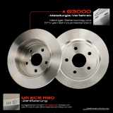 2x Bremsscheiben Hinterachse für Jeep Commander Van Grand Cherokee III XH XK 2004-2010