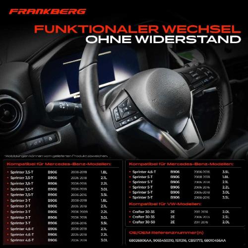 1x Kombischalter Lenkstockschalter für VW Crafter 30-35 2E 2F Mercedes-Benz B906 Bild 1x Kombischalter Lenkstockschalter für VW Crafter 30-35 2E 2F Mercedes-Benz B906