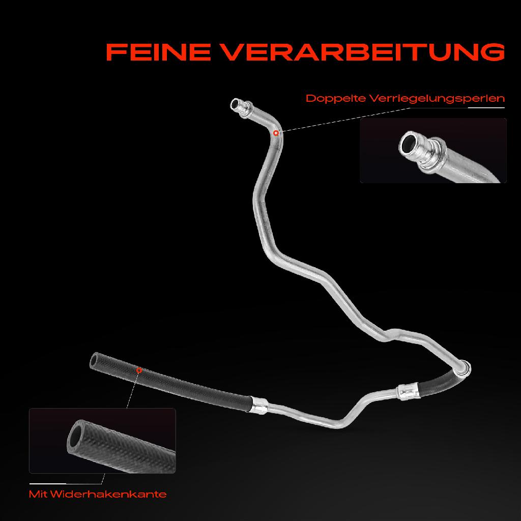 1x Servolenkung Schlauch für Peugeot 308 I 4A 4C 308 CC 4B 3008 0U Citroën C4 UD UA