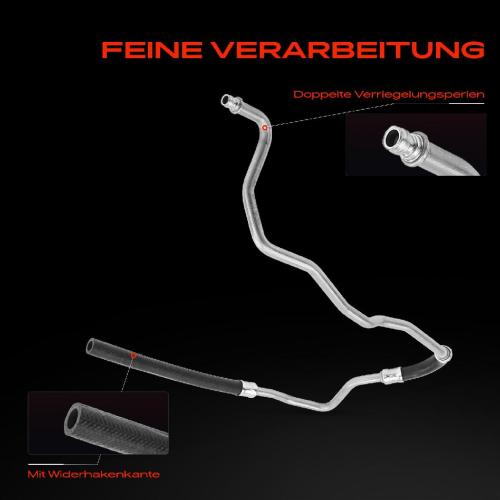 1x Servolenkung Schlauch für Peugeot 308 I 4A 4C 308 CC 4B 3008 0U Citroën C4 UD UA Bild 1x Servolenkung Schlauch für Peugeot 308 I 4A 4C 308 CC 4B 3008 0U Citroën C4 UD UA