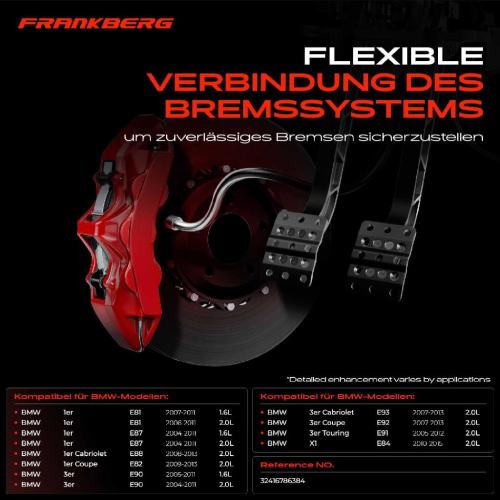 1x Servolenkung Schlauch für BMW 1er E81 E87 3er E90 E91 X1 E84 1.6L 2.0L Bild 1x Servolenkung Schlauch für BMW 1er E81 E87 3er E90 E91 X1 E84 1.6L 2.0L