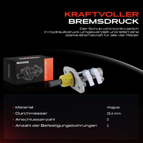 1x Hauptbremszylinder Bremszylinder für Mercedes-Benz 100 W631 1988-1996 2.4L Bild 1x Hauptbremszylinder Bremszylinder für Mercedes-Benz 100 W631 1988-1996 2.4L