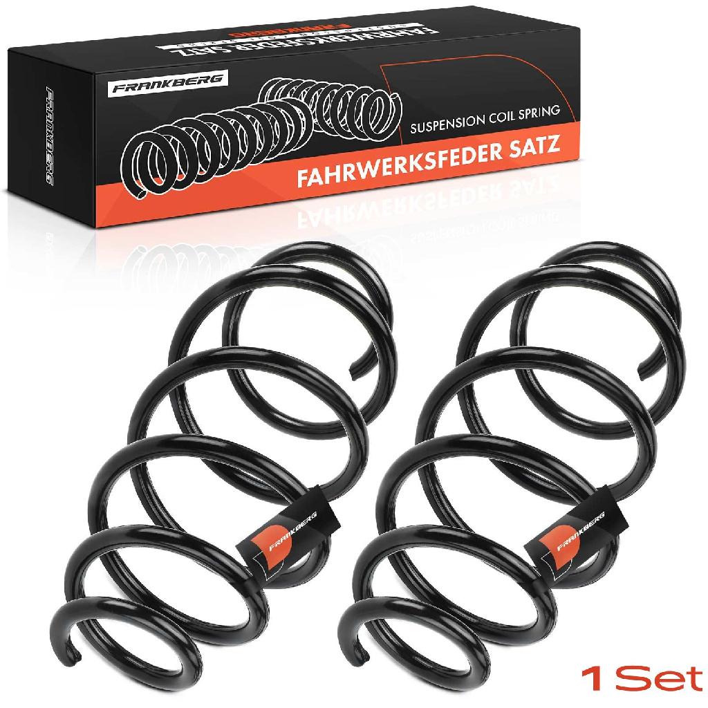 Frankberg 2x Fahrwerksfeder Vorderachse für Chevrolet Cruze J300 Opel Astra J Saab