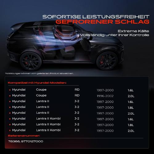 Frankberg 1x Klimakompressor für Hyundai Coupe RD Lantra II J-2 Kombi 1.6L 1.8L 2.0L 1997-2000 Bild Frankberg 1x Klimakompressor für Hyundai Coupe RD Lantra II J-2 Kombi 1.6L 1.8L 2.0L 1997-2000