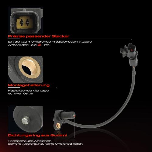 1x Kurbelwellensensor Impulsgeber für Renault Avantime Espace IV Laguna II Megane II Vel Satis Bild 1x Kurbelwellensensor Impulsgeber für Renault Avantime Espace IV Laguna II Megane II Vel Satis