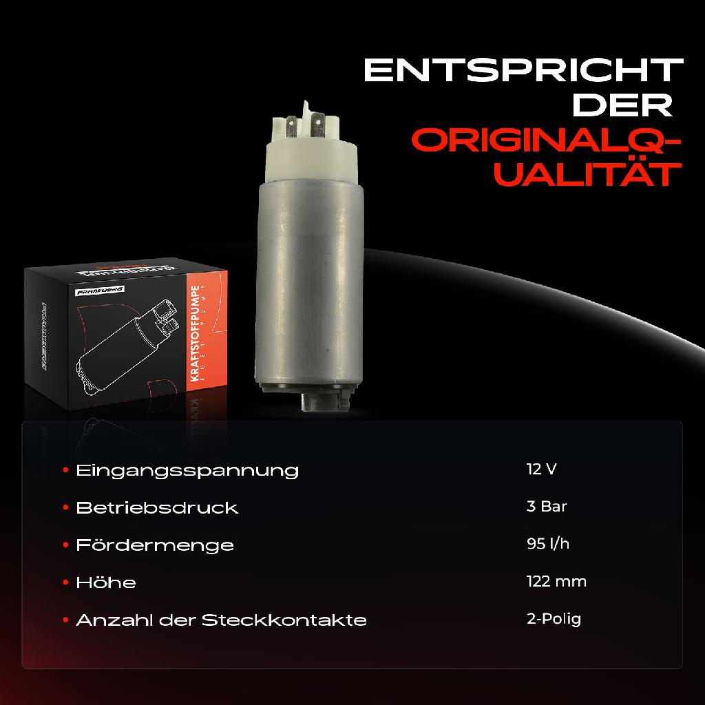 1x Kraftstoffpumpe für VW Golf IV Variant Passat Audi A4 Avant Cabriolet A6 A8 Allroad Hyundai Accent II KIA