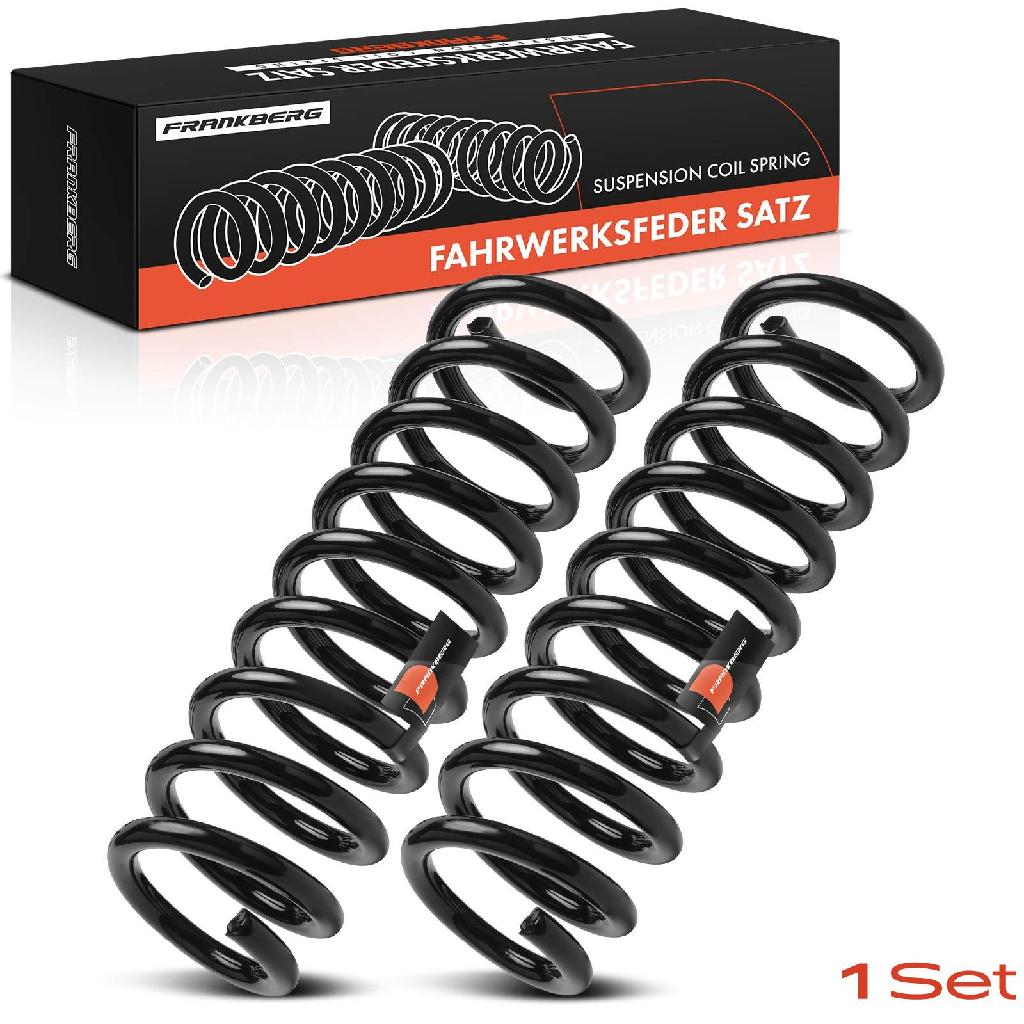 Frankberg 2x Fahrwerksfeder Hinterachse für Hyundai i30 GD Kombi KIA Cee'D Sportswagon JD 2012-2018