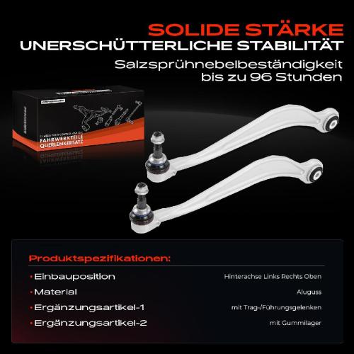 2x Querlenker Vorne für Land Rover Range Rover III L322 2.9L 3.6L 4.2L 4.4L 5.0L 2002-2012 Bild 2x Querlenker Vorne für Land Rover Range Rover III L322 2.9L 3.6L 4.2L 4.4L 5.0L 2002-2012