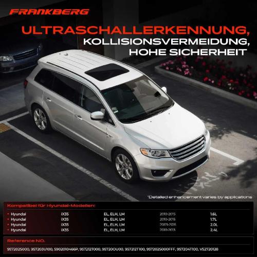 2x Parksensor PDC Sensor Hinten für Hyundai iX35 EL ELH LM 2.0L 2009-2015 Bild 2x Parksensor PDC Sensor Hinten für Hyundai iX35 EL ELH LM 2.0L 2009-2015