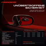 1x Außenspiegel Rechts für Ford Fiesta VI CB1 CCN 1.2L 1.4L 1.6L 2008-2012